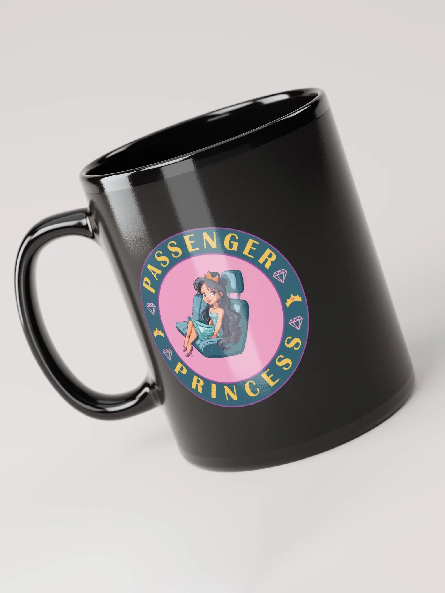 Passenger Princess Always | Black Mug product image (6)