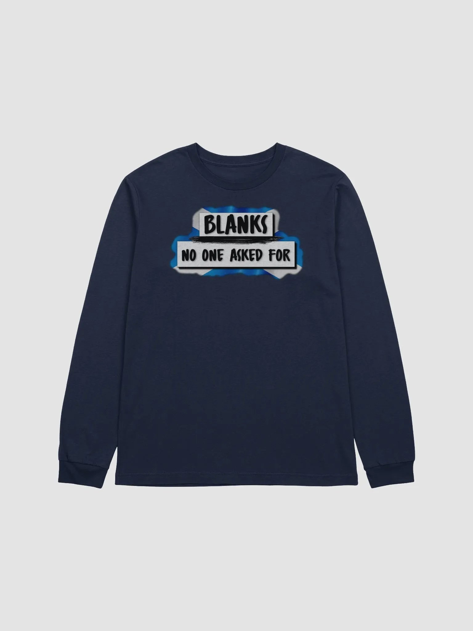 BLANKS Scotland Logo Long Sleeve Tee product image (2)