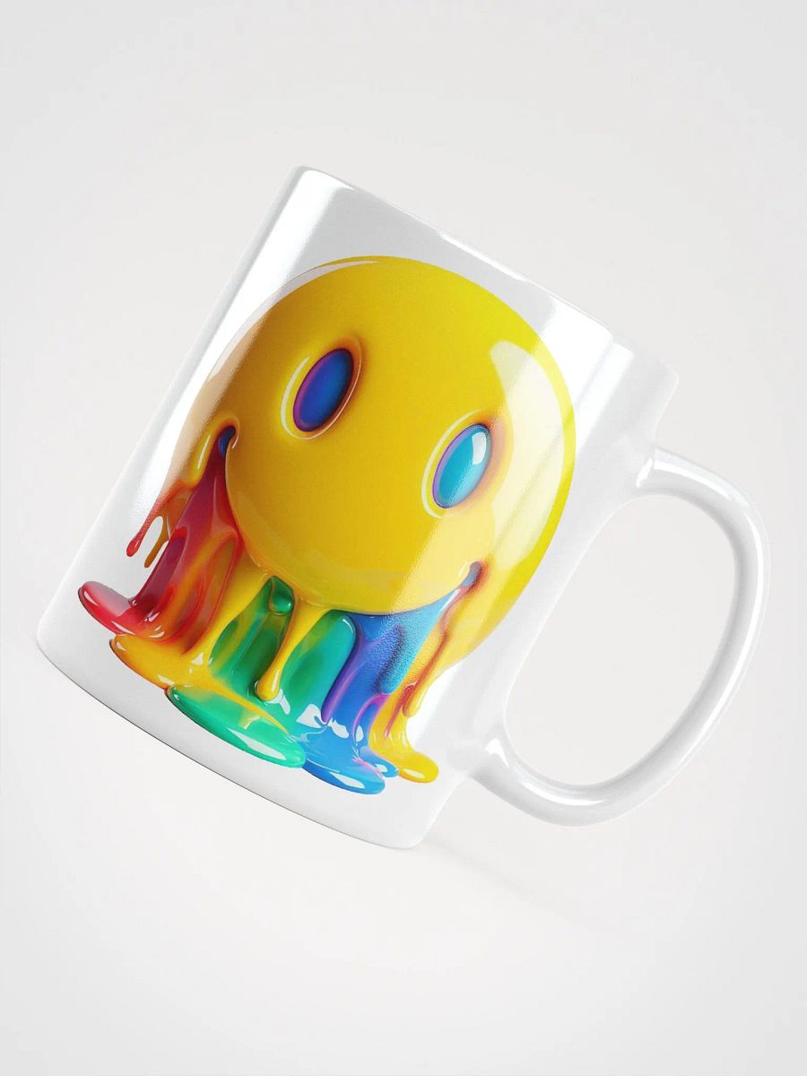 Sick Smiley #Humorous Glossy White Mug product image (4)