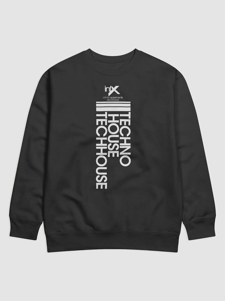 InfX (Infinite Xperiments Recordings) Techno, House, Tech House Genres Black Sweater product image (1)