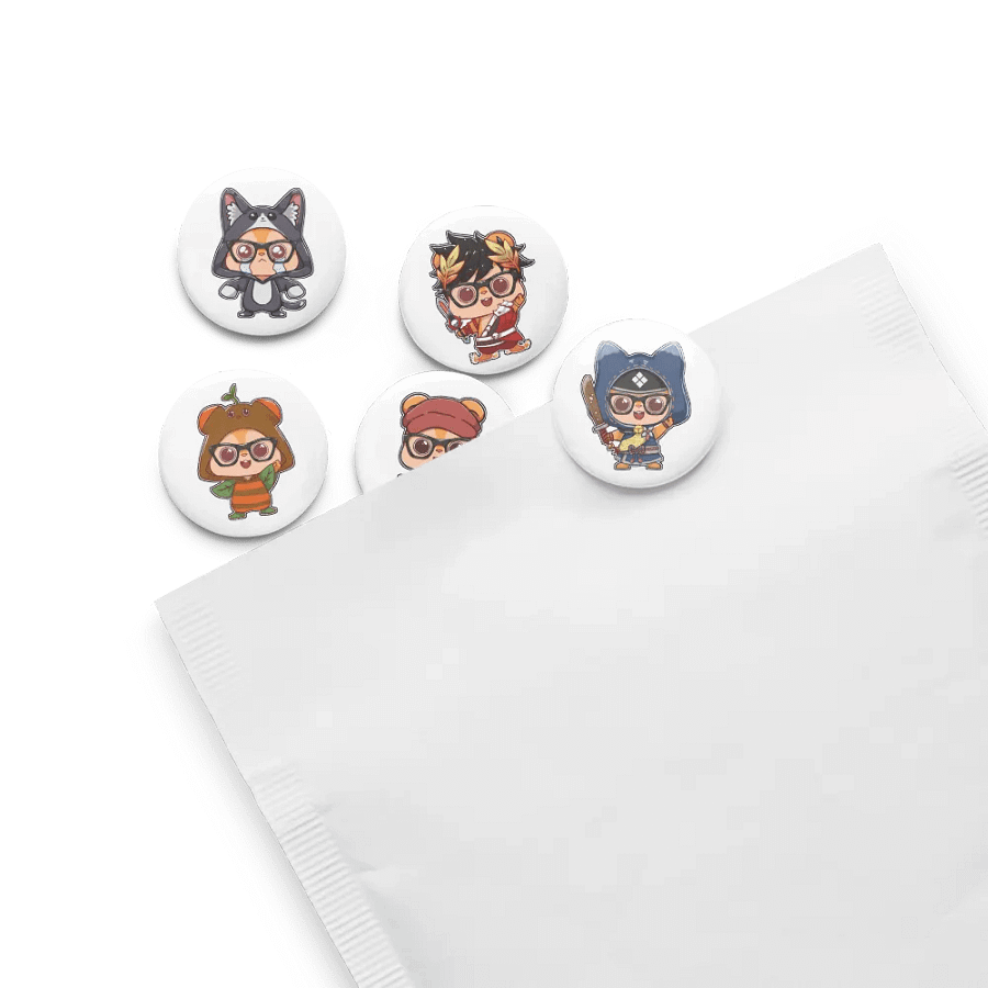 Kuma Cosplay Pins Set 002 product image (8)