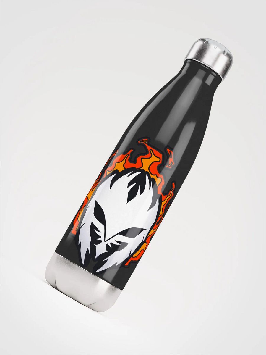 Mask Icon v2 (White) Stainless Steel Water Bottle product image (4)