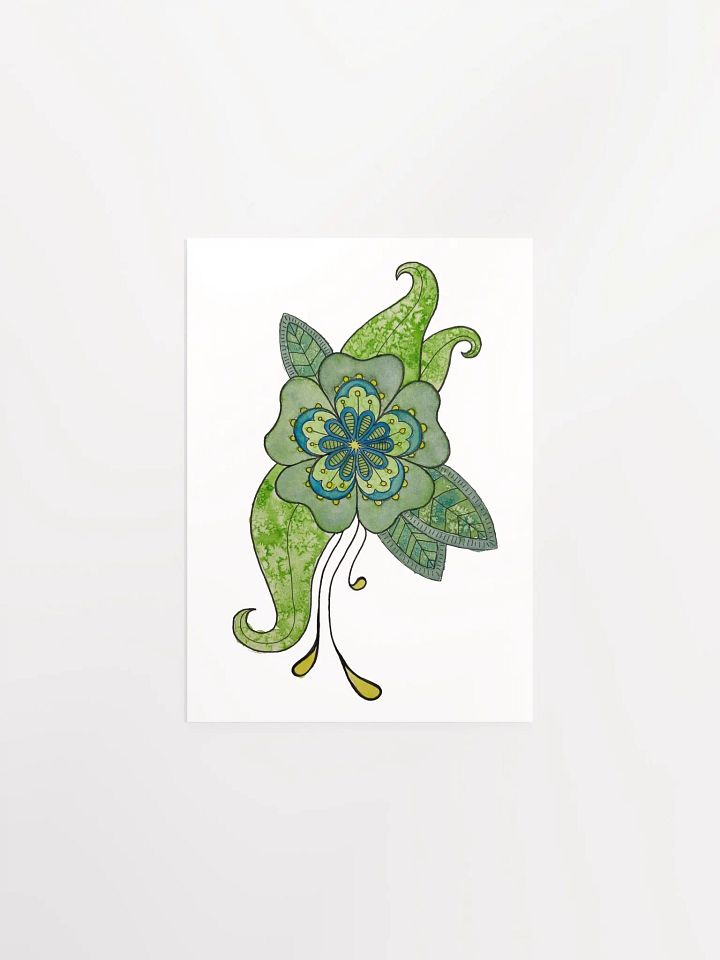 Floral Fantasy Matte Poster product image (2)