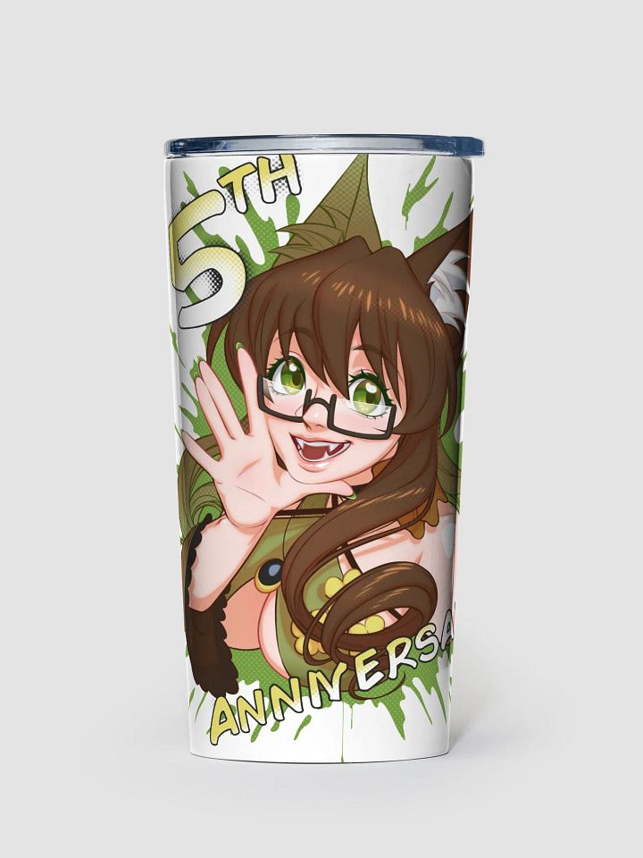 Fifth Year Anniversary tumbler product image (1)