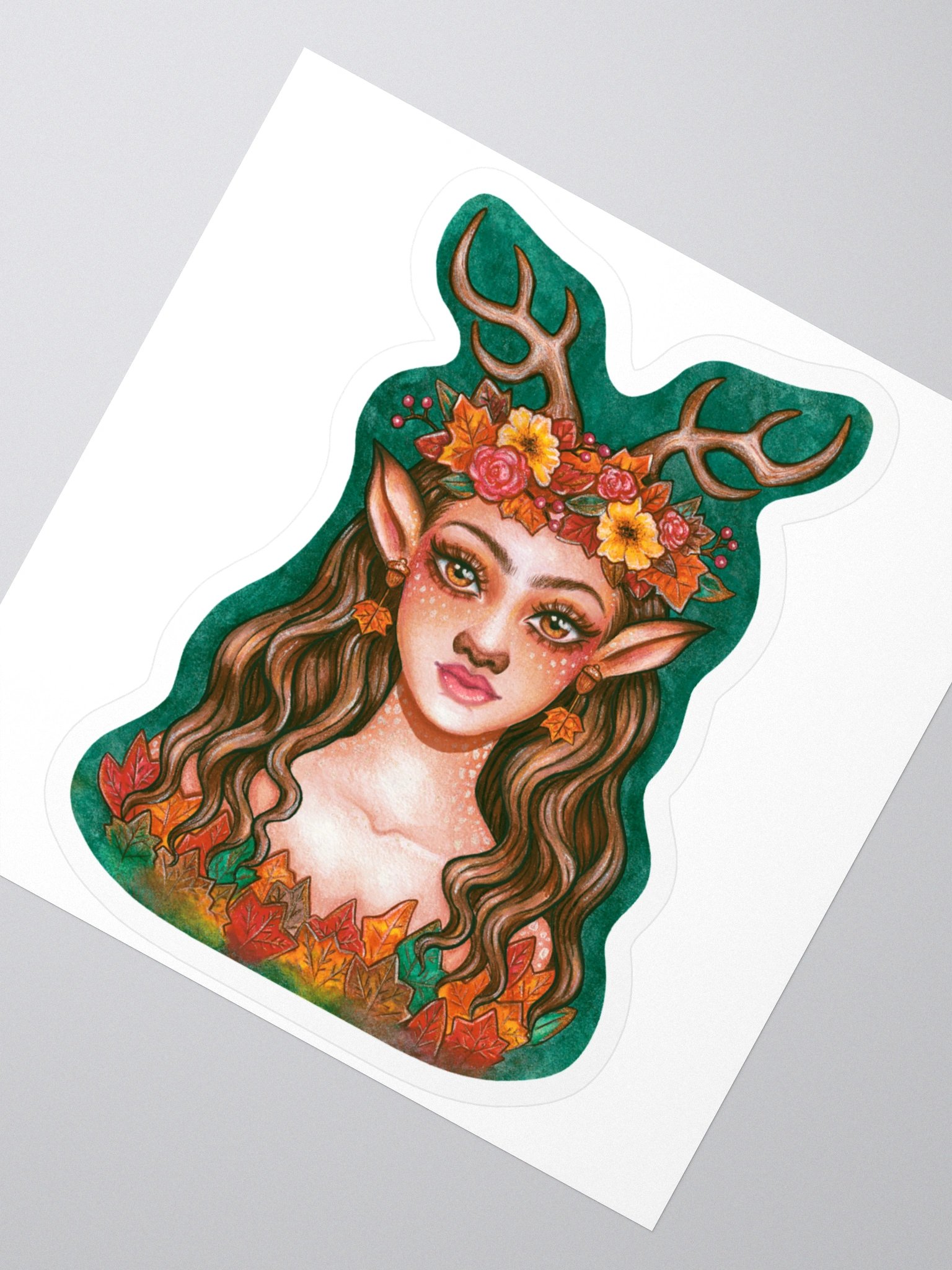 Fall Faun - Kiss Cut Sticker product image (3)