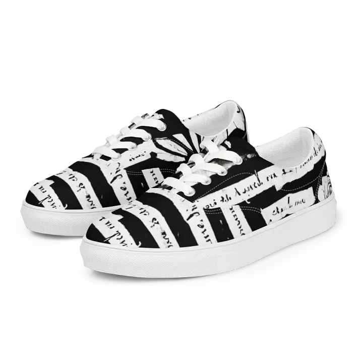 Rose Redaction Women's Canvas Shoes product image (2)