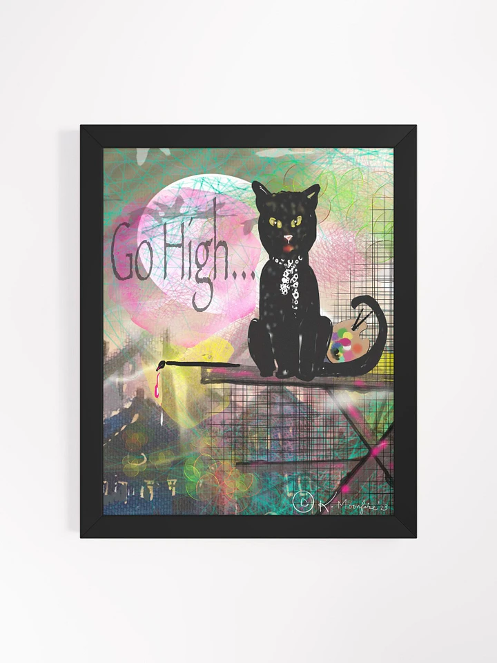 CityCatPaint 'High View' - Framed Art product image (1)