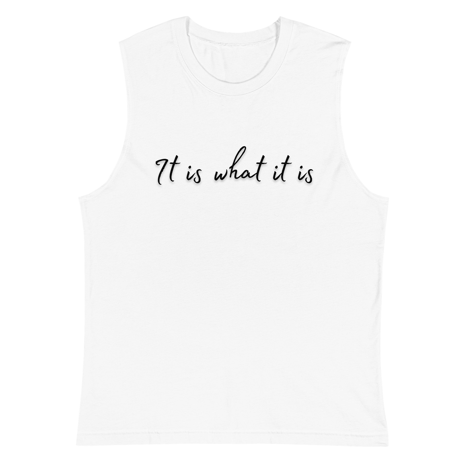 White - It is what it is - Twiggy94's Official Tank Top Merch! product image (2)