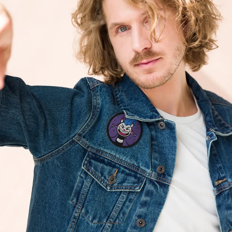 FallingFreely Rockin' Out Embroidered Patch product image (7)