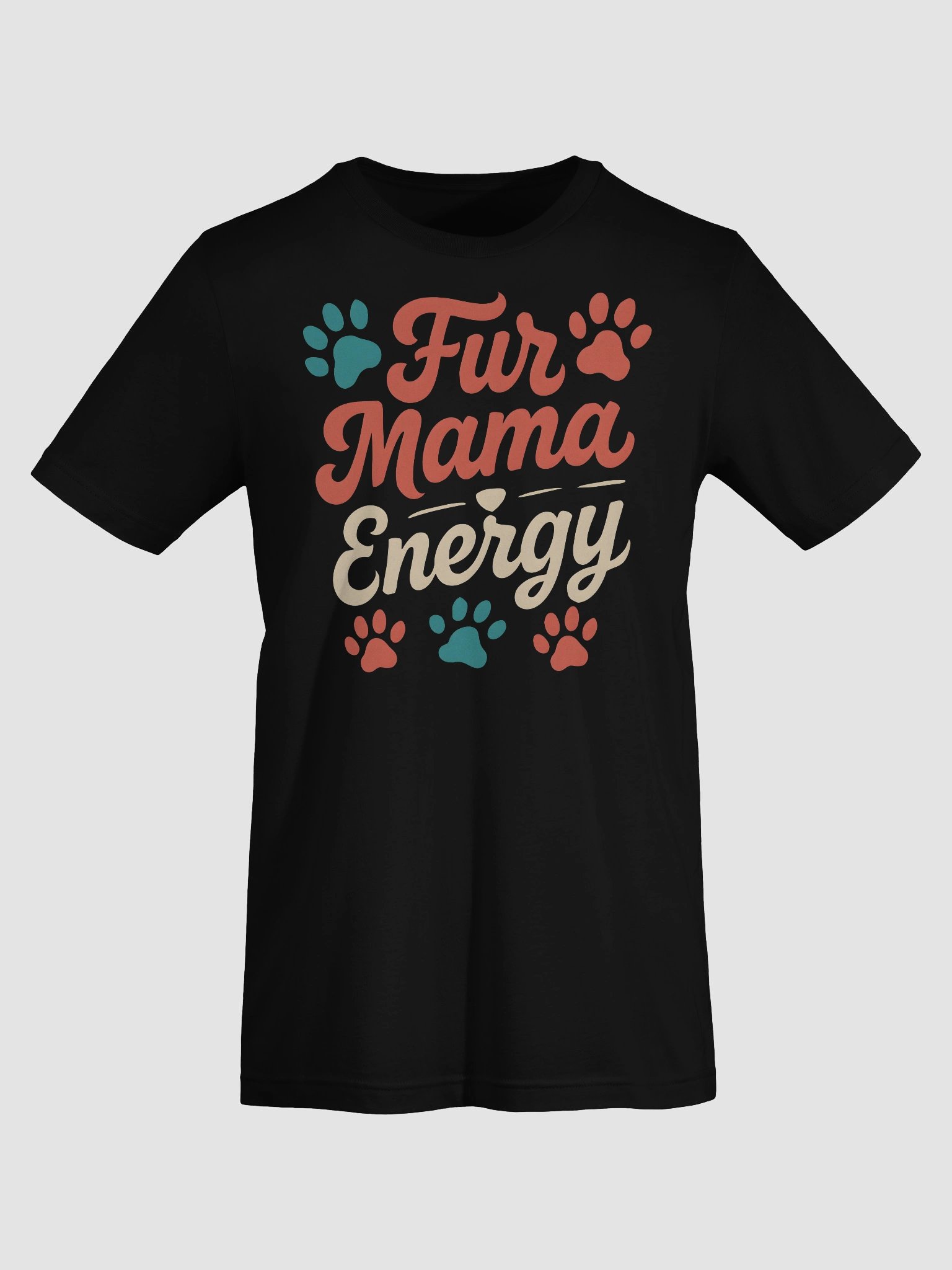 Fur Mama Energy Paw Print Tee product image (7)