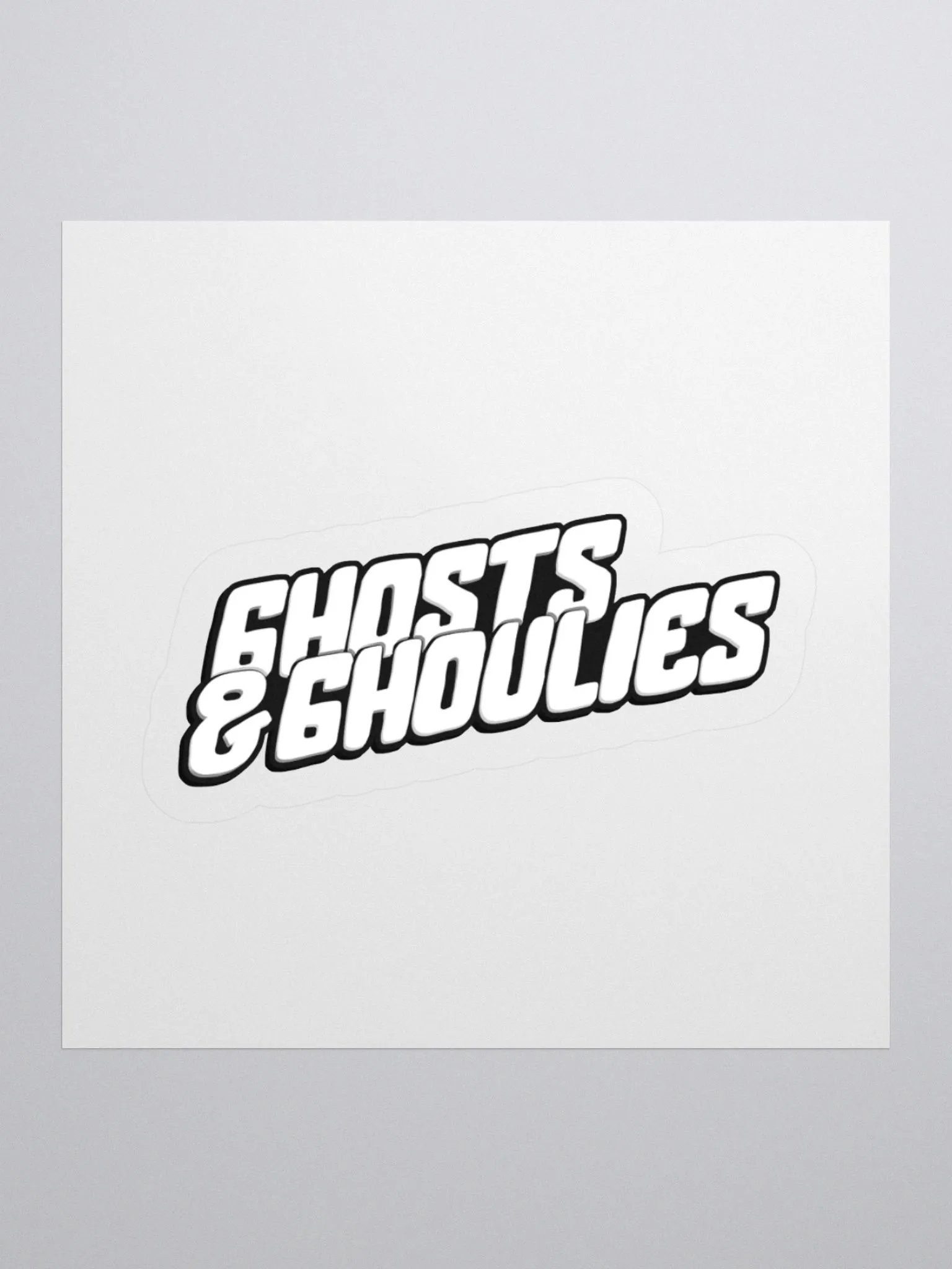 Ghosts & Ghoulies Logo Stickers product image (7)