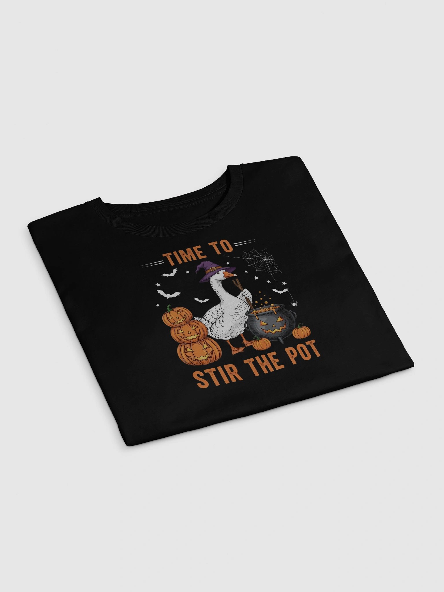Funny Witchy Goose Halloween Crop Top product image (3)