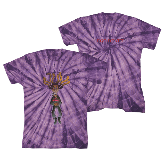 Ego Death Purple Ty Dye T-shirt product image (1)