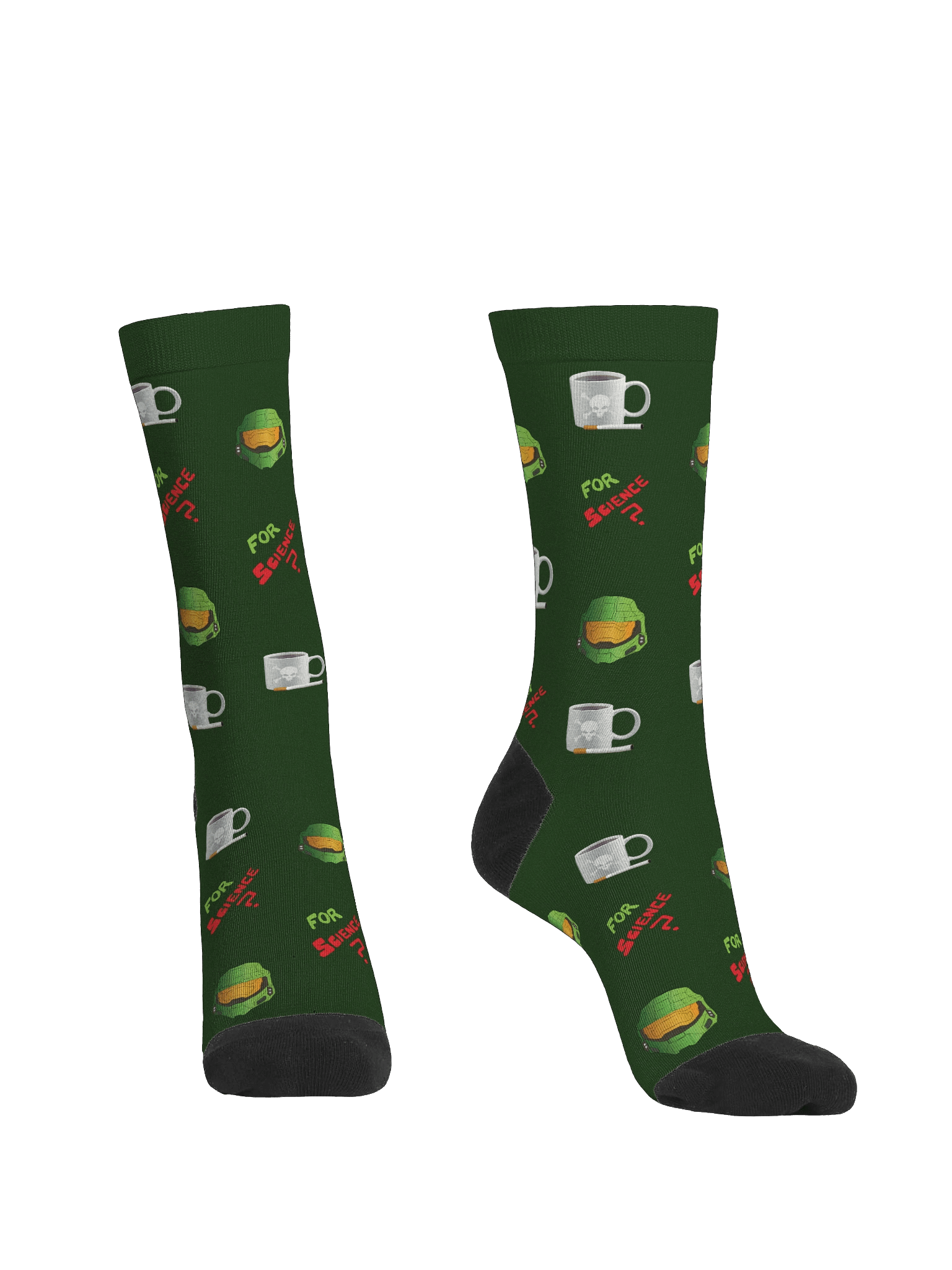 Cigarettes, Coffee, & Halo Premium Socks product image (2)