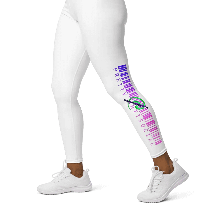 Pretty AntiSocial Barcode Logo Yoga Leggings product image (1)