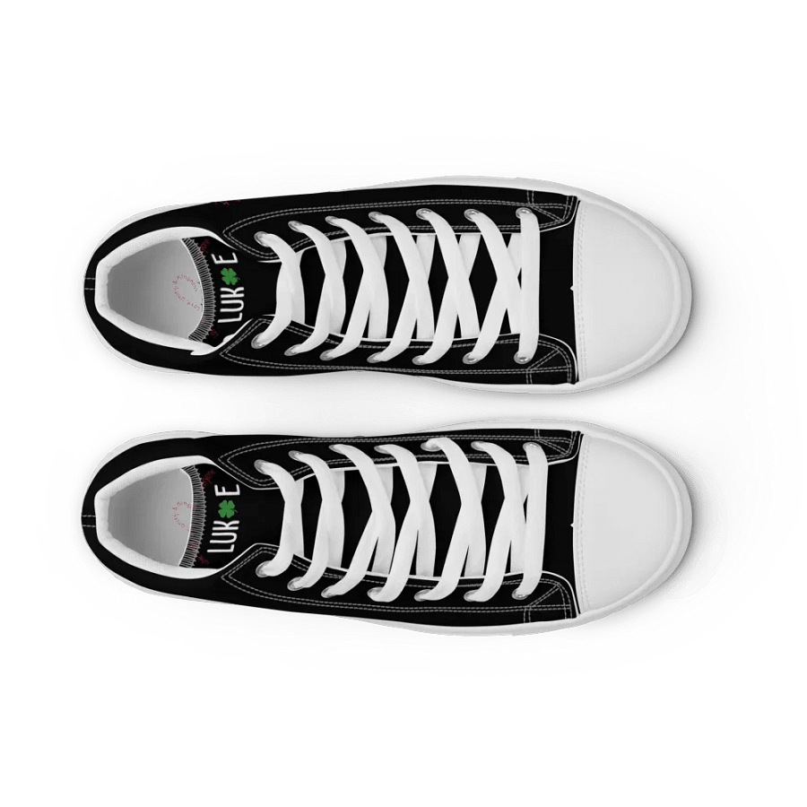 Kindness 4 Everyone High Top Canvas Shoes product image (9)