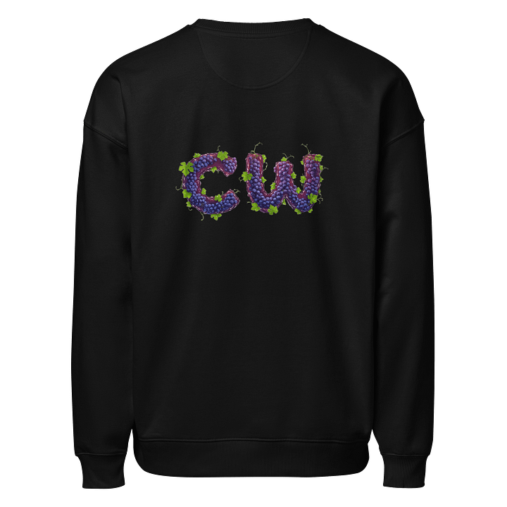 Wine Day - Grapevine Celebration Organic Sweatshirt product image (5)