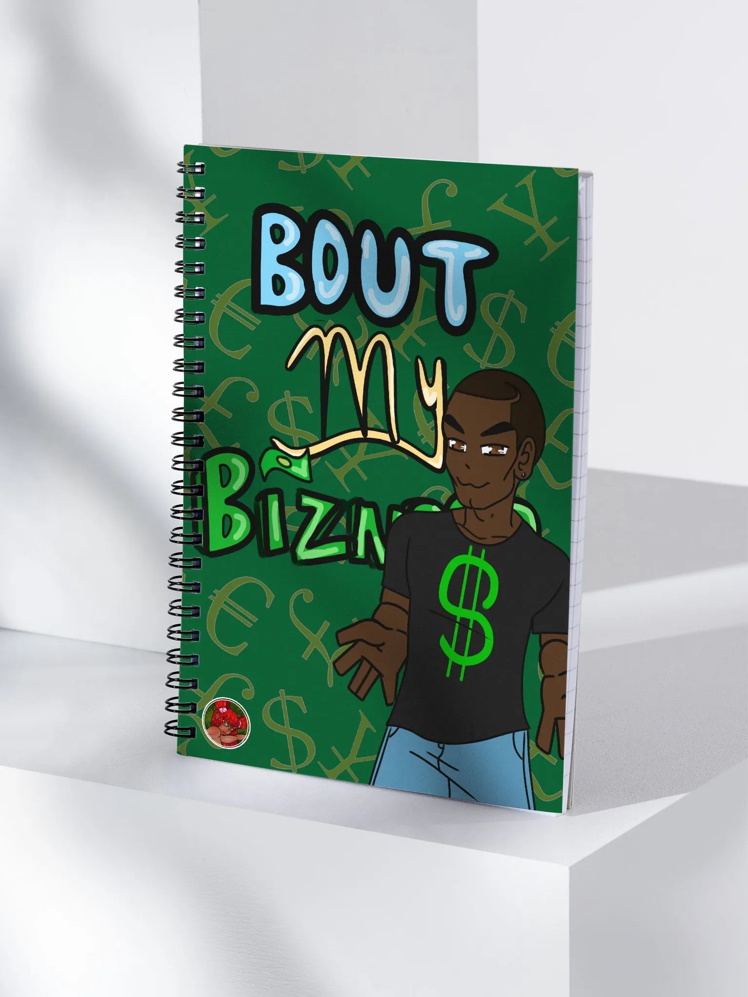 'Bout My Bizness Notebook product image (4)
