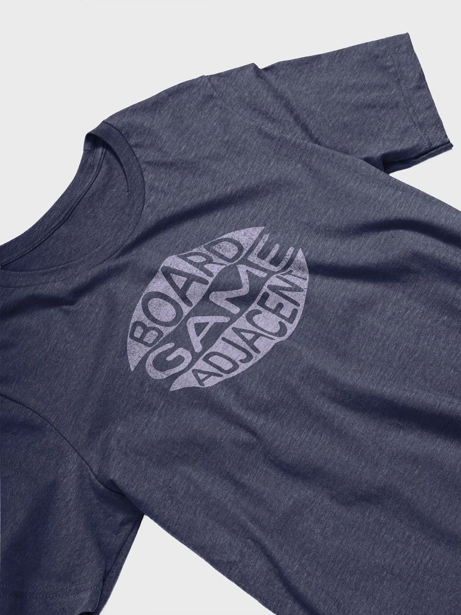 Grunge Board Game Shirt, Nerdy T-shirt for Board Gamers, Blue, Board Game Adjacent product image (4)