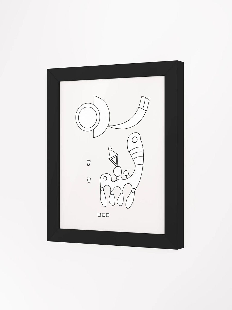 Color-Your-Own Kandinsky's Framed Poster! product image (20)