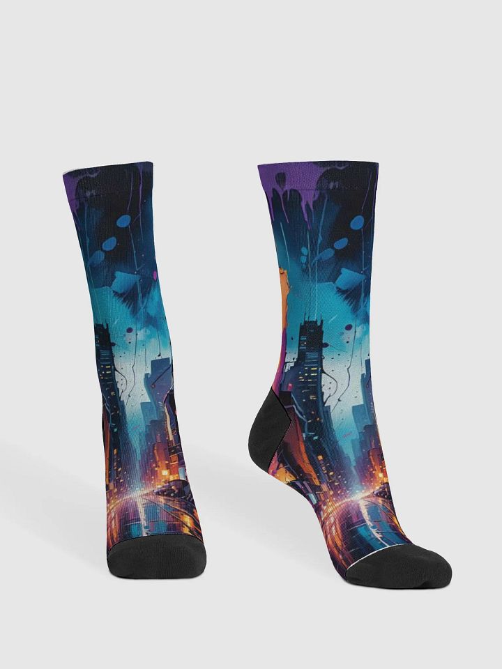 Abstract City 1 Socks product image (2)