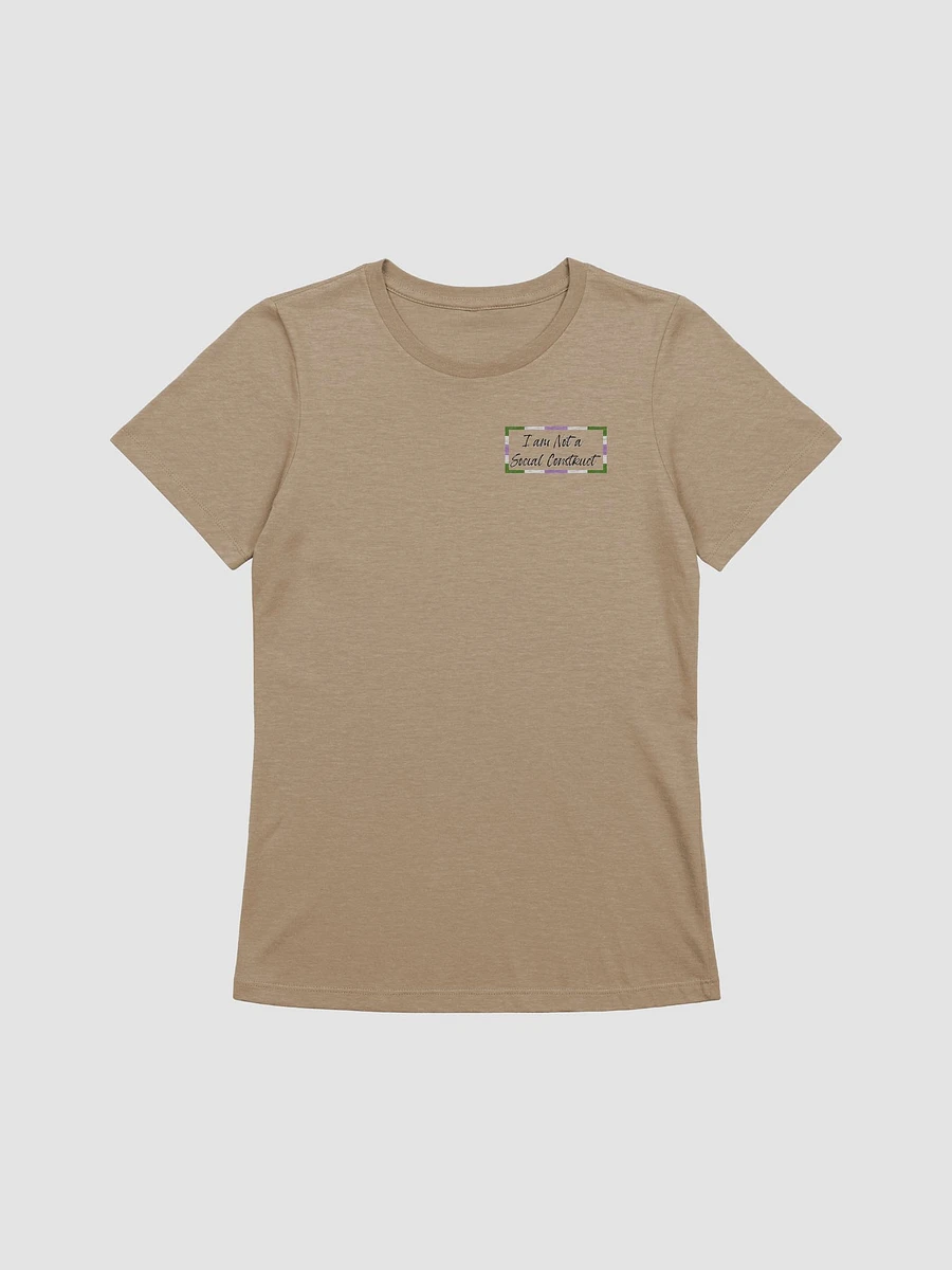 I am Not a Social Construct - Gender Queer - Women's Relaxed Fit T product image (13)