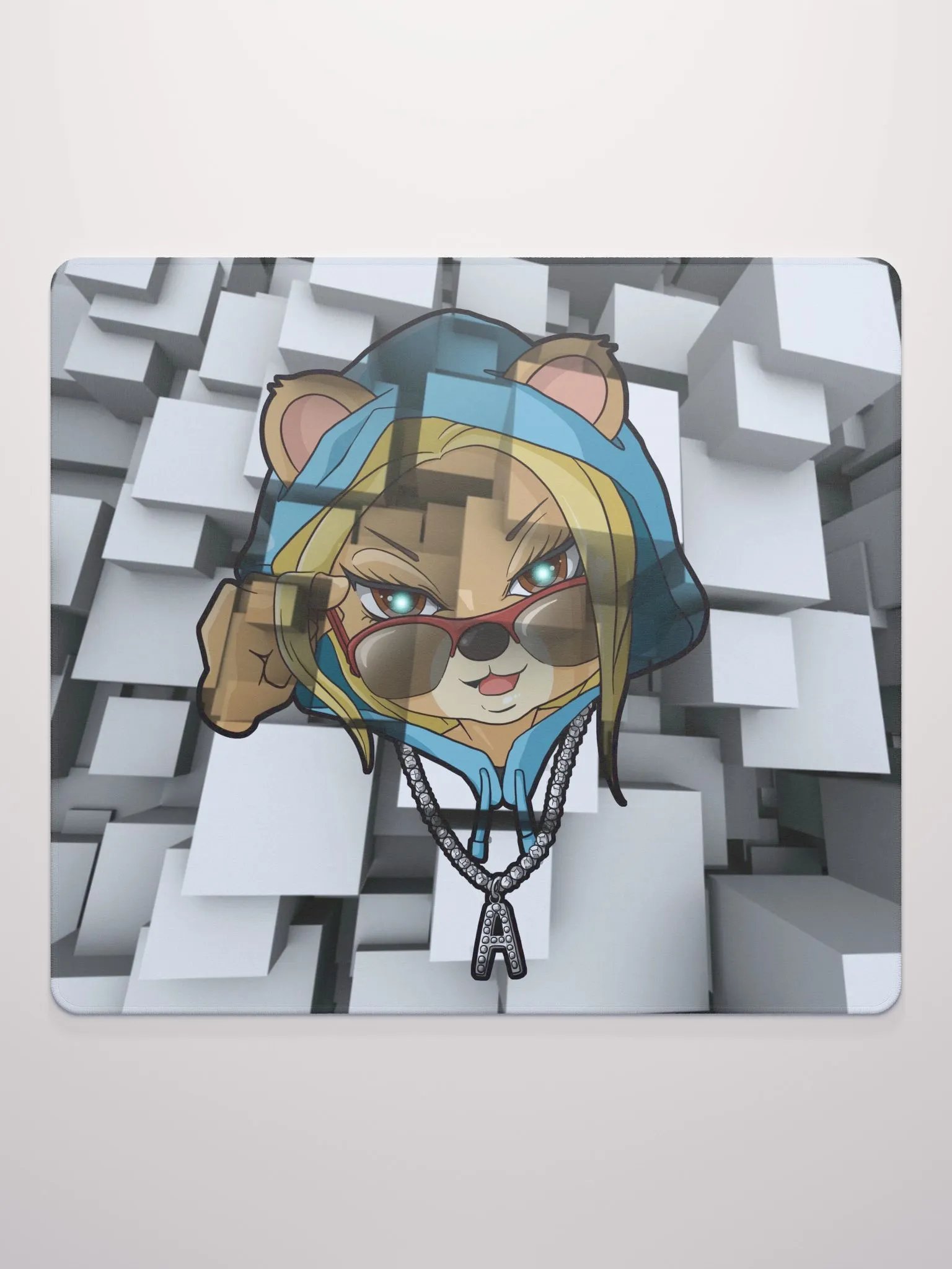 Acqua Bear Mouse Pad product image (2)
