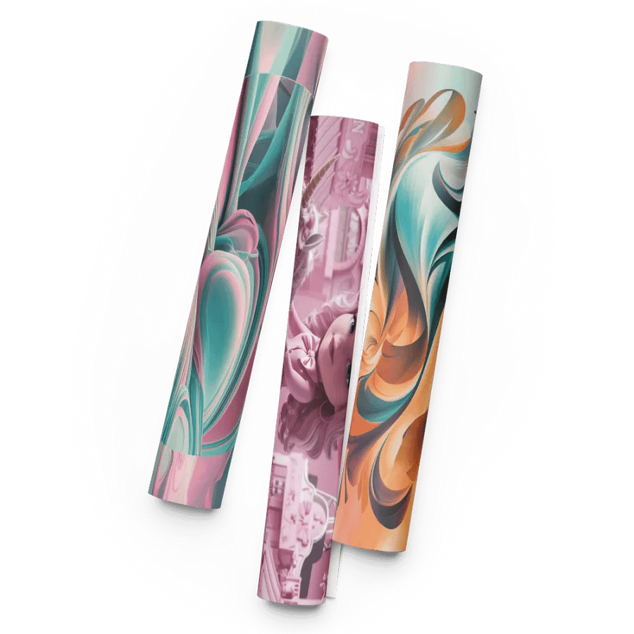 Swirling Ribbons Wrapping Paper Set product image (5)