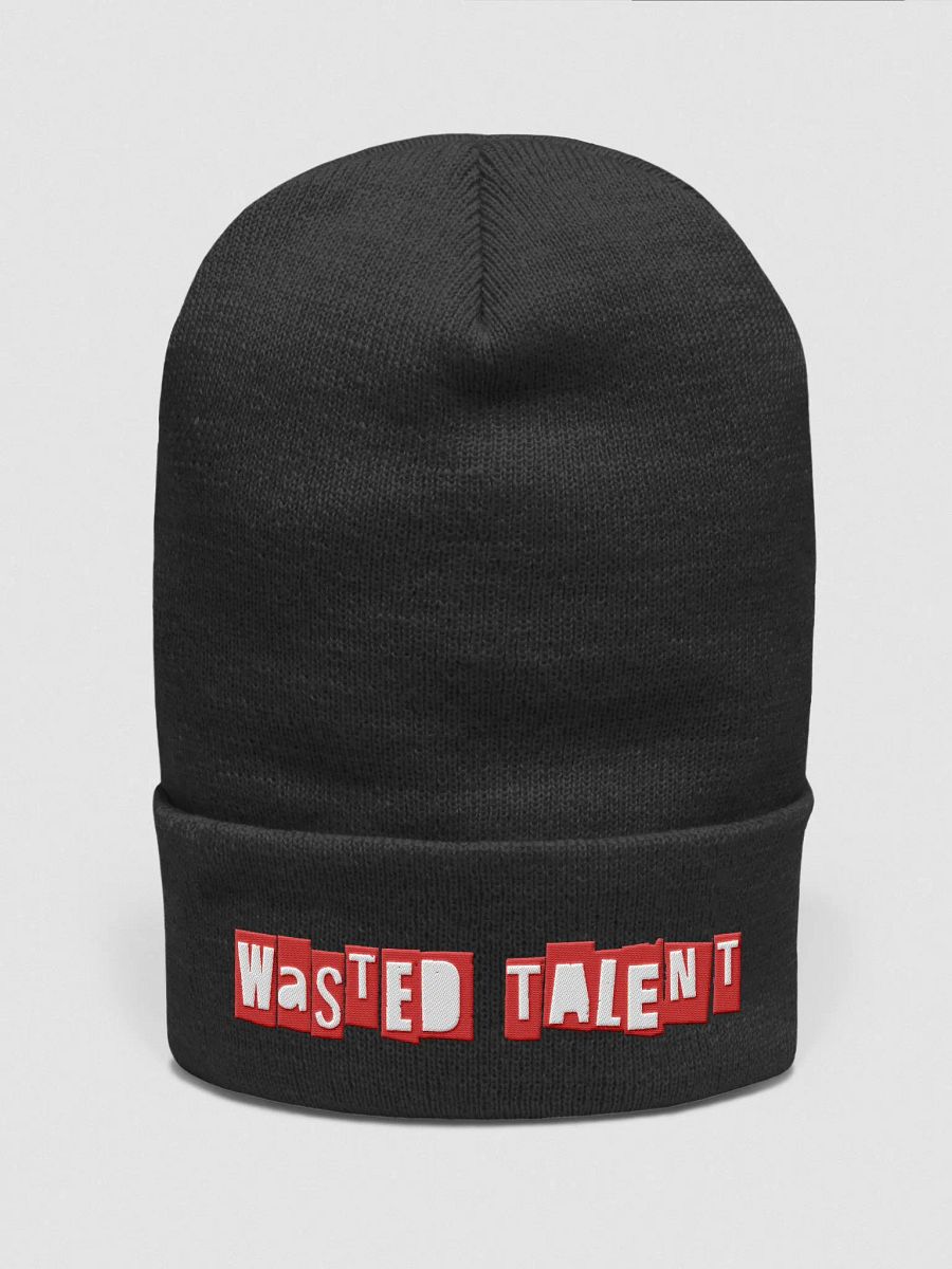 WASTED TALENT Cuffed Beanie product image (1)