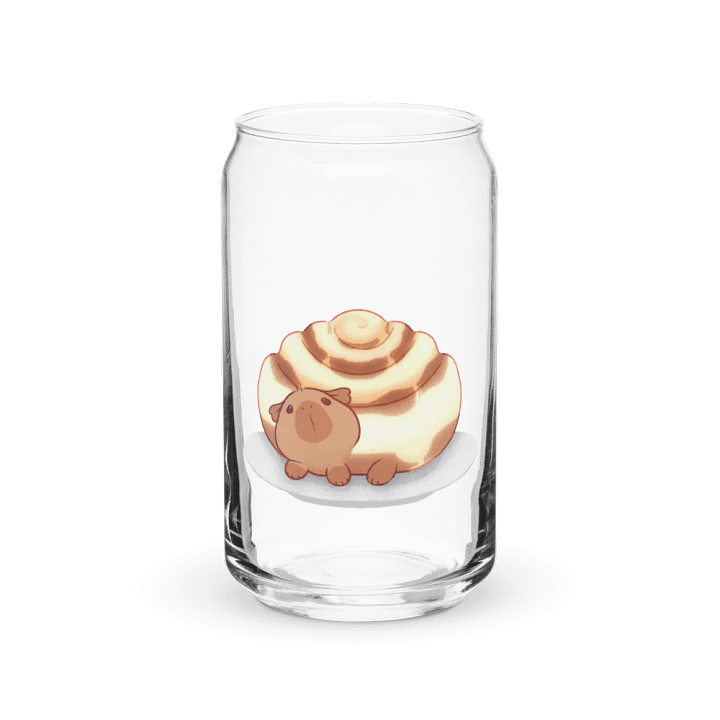 Capybara Cinn Roll "Can" Glass product image (2)