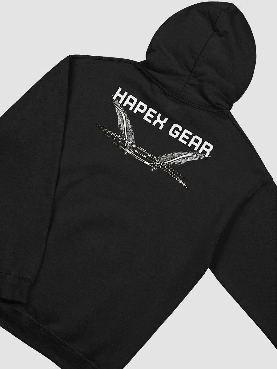 Classic Hoodie - White HApex Gear White Logo product image (1)
