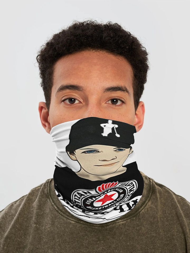 Grobari Čikago KK Partizan All-Over Print Neck Gaiter product image (1)