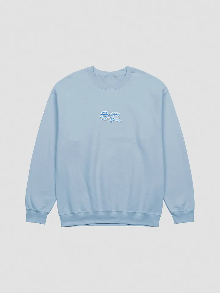 Bubbly and a B*tch embroidered crewneck (sky bubble design) product image (2)