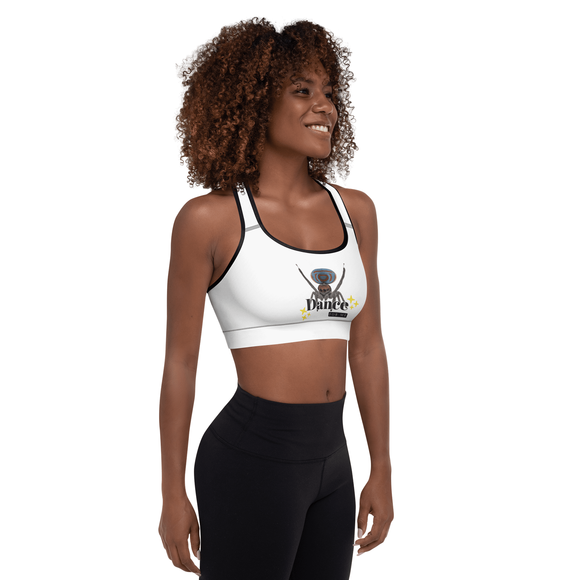 Dance for Me Spider All-Over Sports Bra product image (3)