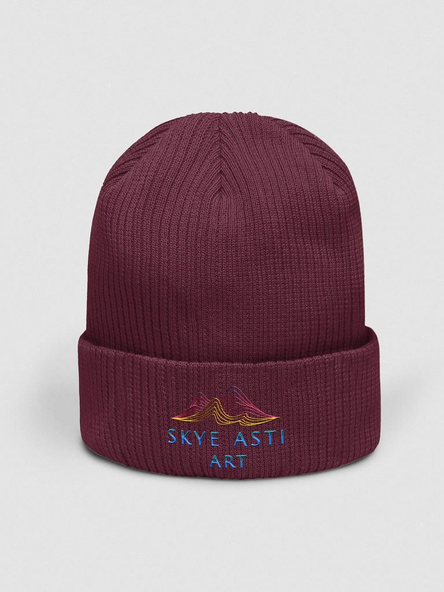 Skye Asti Art Collection Organic Ribbed Beanie product image (1)
