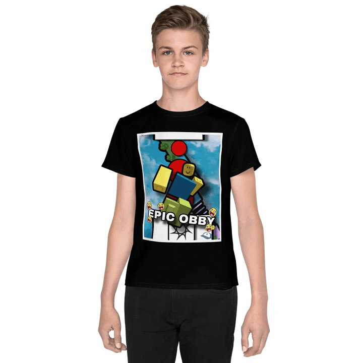 Epic Obby Adventure Youth T-Shirt product image (1)