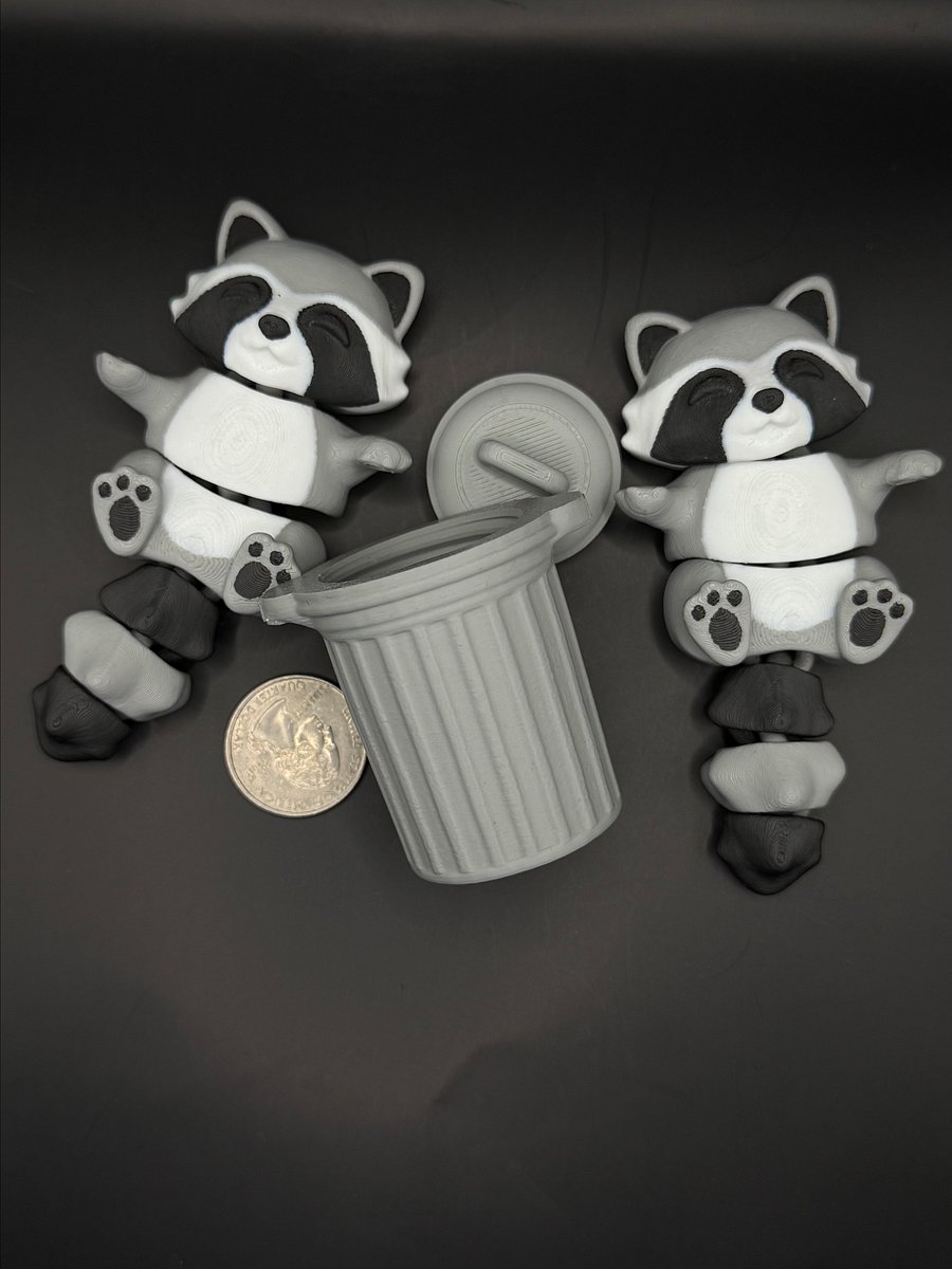 Rusty the flexi raccoon product image (5)