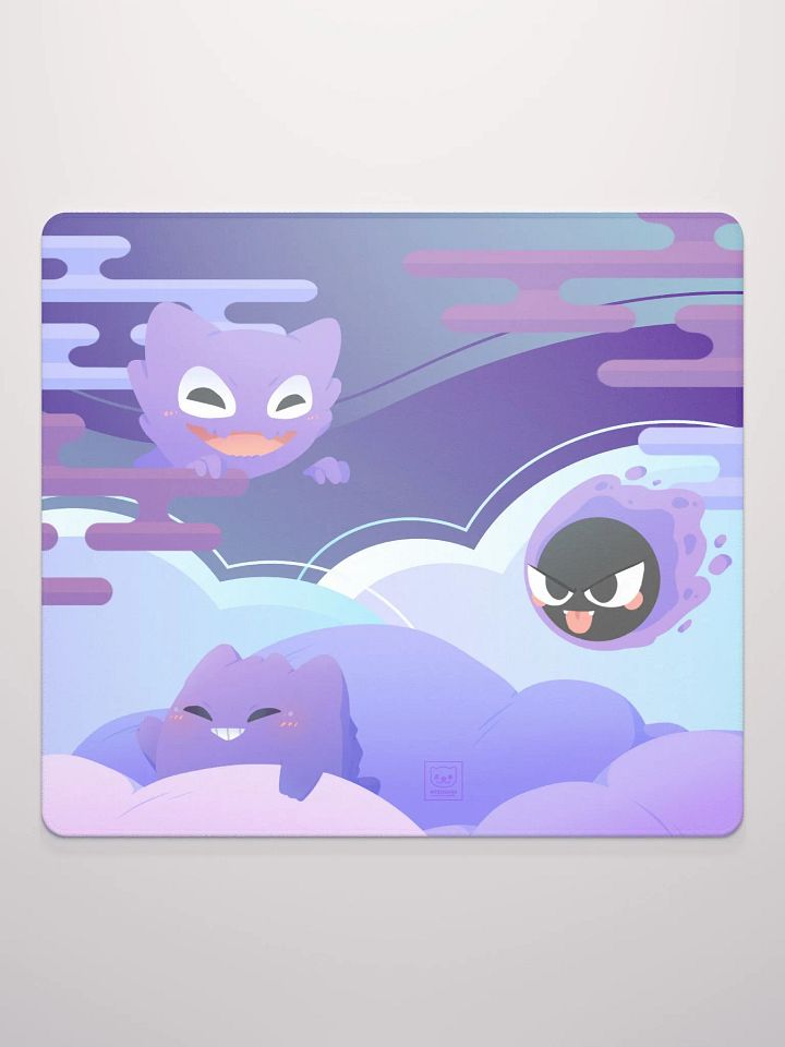 Cloudy Ghost Squad Mousepad product image (2)
