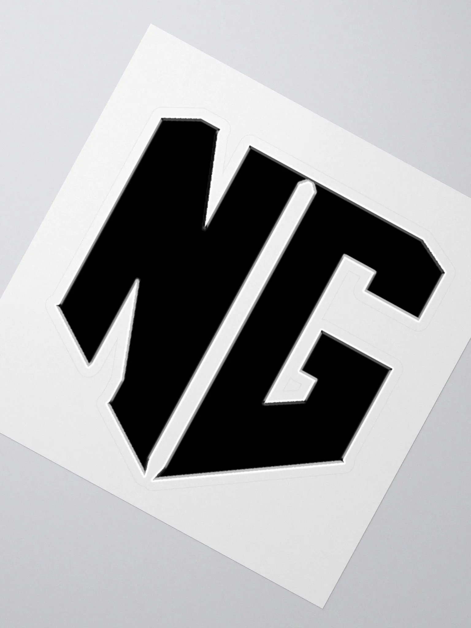 N.E.W. Gaming - Black Logo Sticker product image (6)