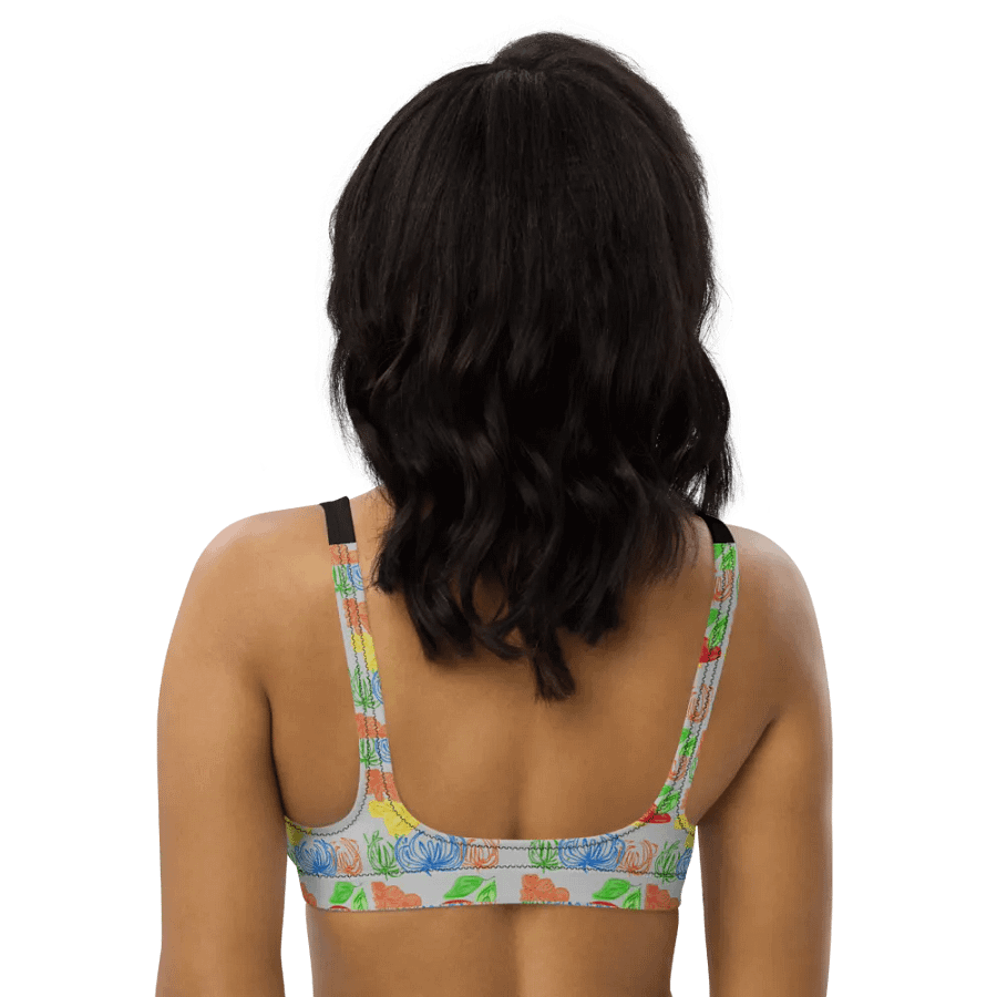 Golden Mandala Recycled Bikini Top product image (5)