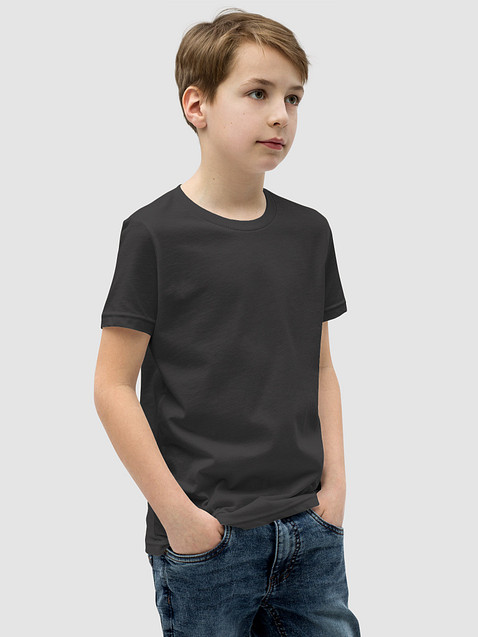 Photo showing Bella+Canvas Youth Short Sleeve T-Shirt