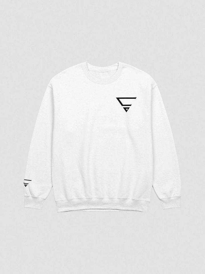CraytoX Logo - Sweatshirt white (Stick) product image (1)