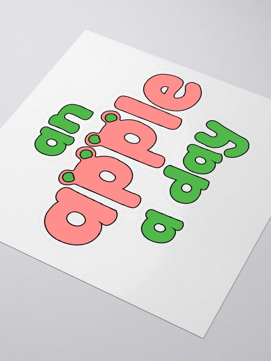 An Apple A Day Sticker product image (3)