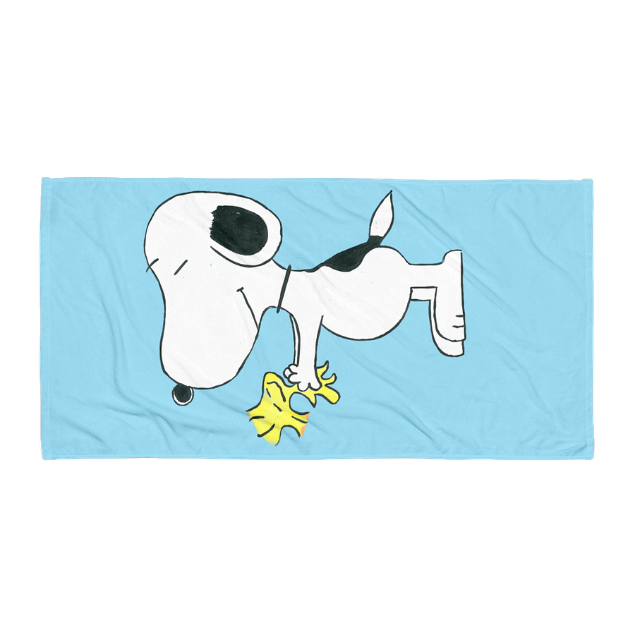 Snoopy (art by Dina R.) - Towel product image (1)