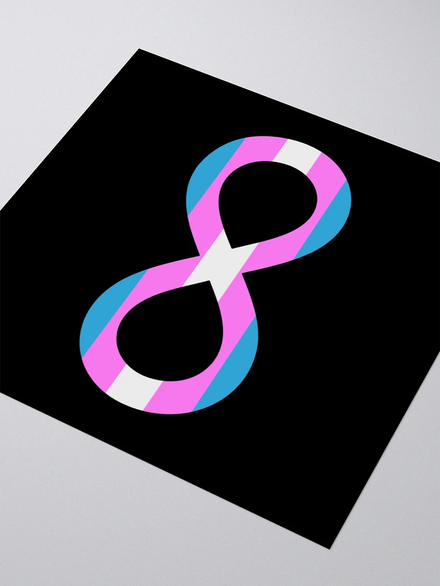 Trans Autistic Infinity Sticker product image (8)