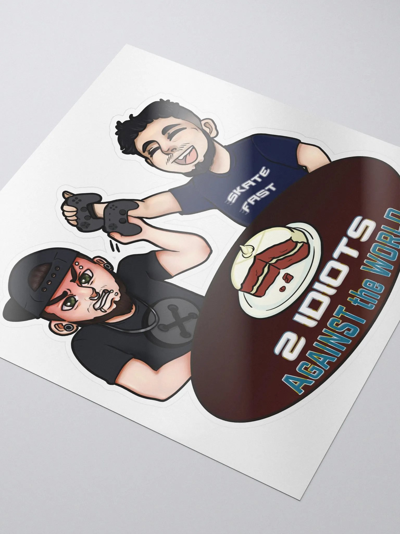2 Idiots Sticker product image (3)