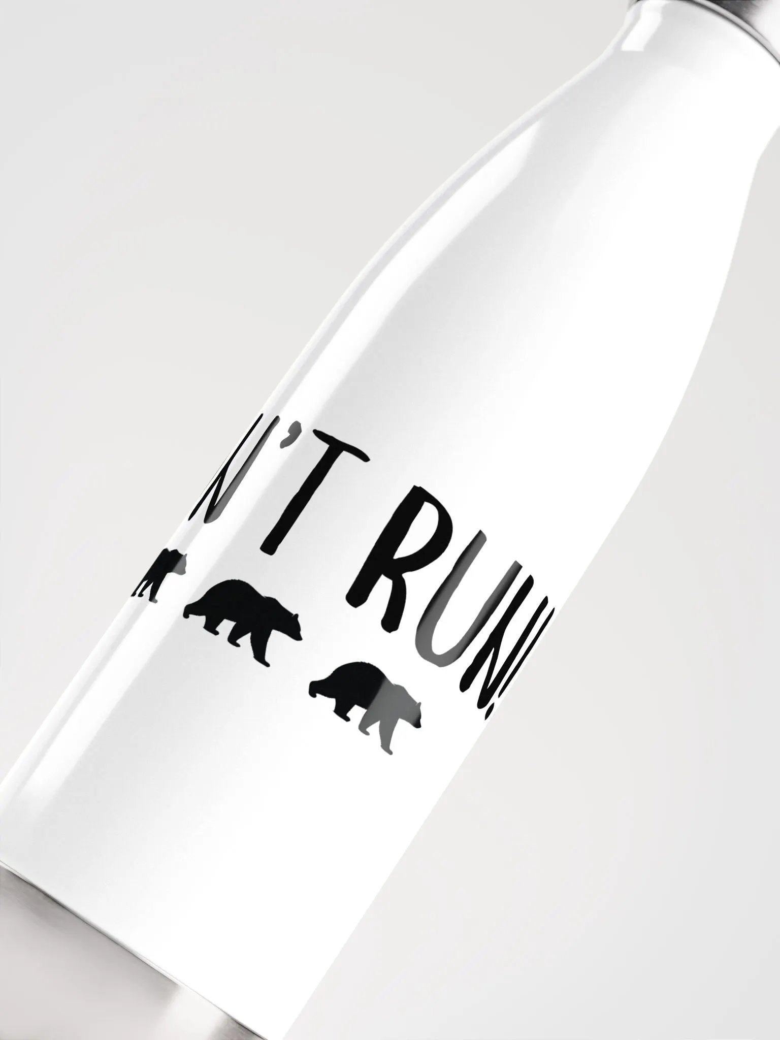 Don't Run! - Stainless Steel Water Bottle product image (5)