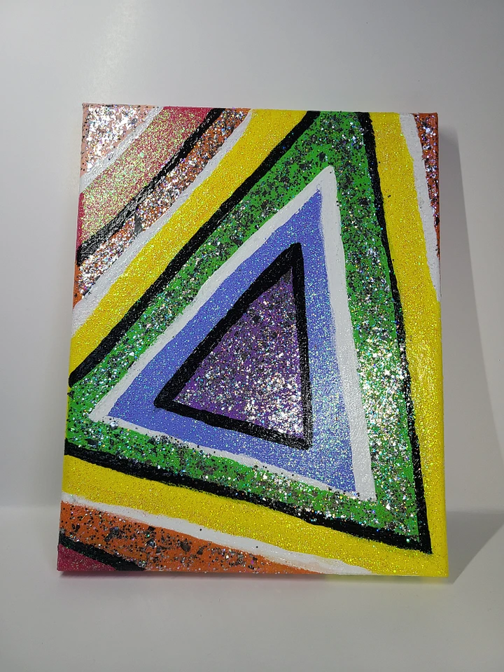 Something Cool to Look at - painting on 8x10 canvas product image (1)