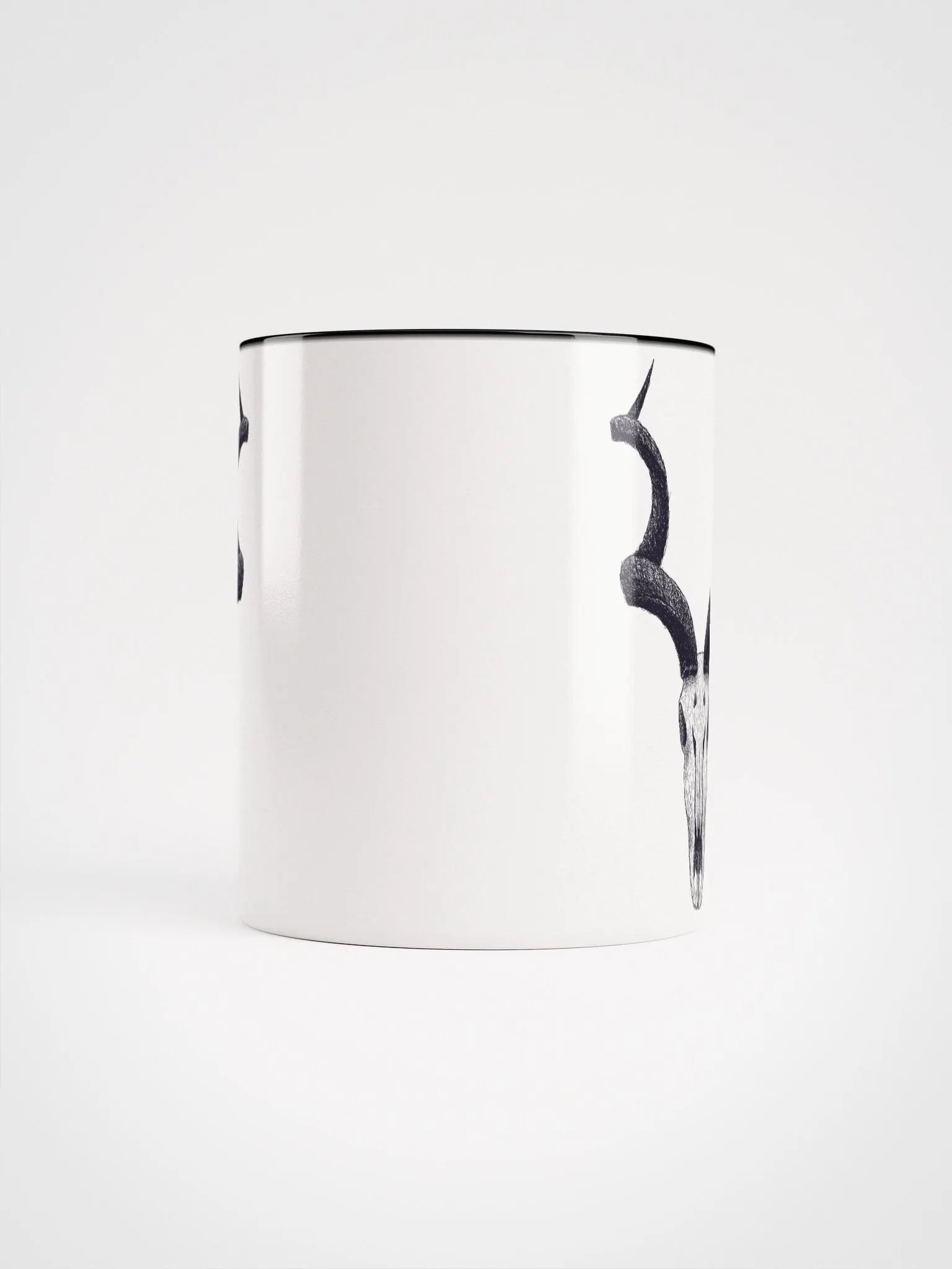 Kudu Skull White Mug product image (5)