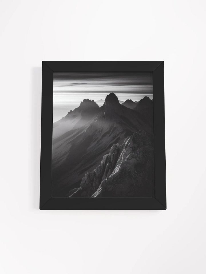 Misty Mountain Majesty Framed Poster product image (2)